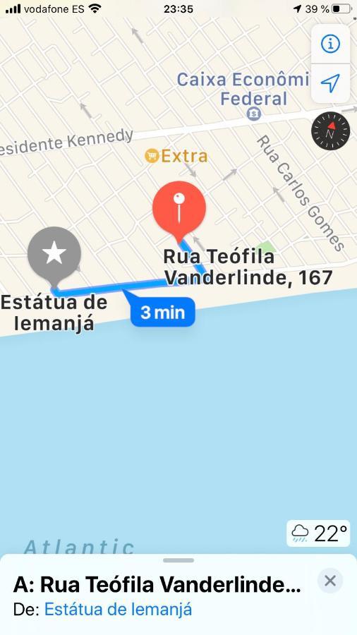 María Cristina ,ar,Wi-Fi e tv a cabo Apartamento Praia Grande  Exterior foto
