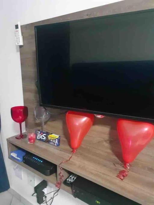 María Cristina ,ar,Wi-Fi e tv a cabo Apartamento Praia Grande  Exterior foto